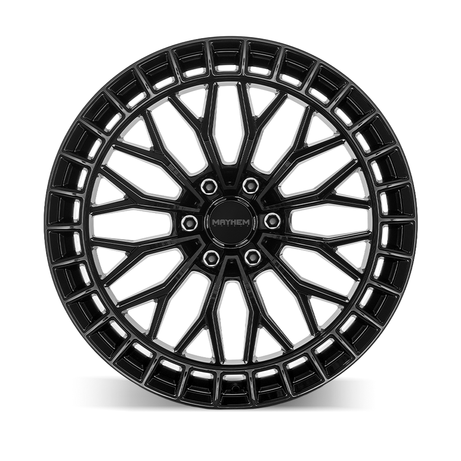 Mayhem Wheels HORIZON – 22x10, 6x139.7, -19 – Gloss Black