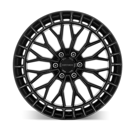 Mayhem Wheels HORIZON – 20x9, 6x139.7, +18 – Gloss Black