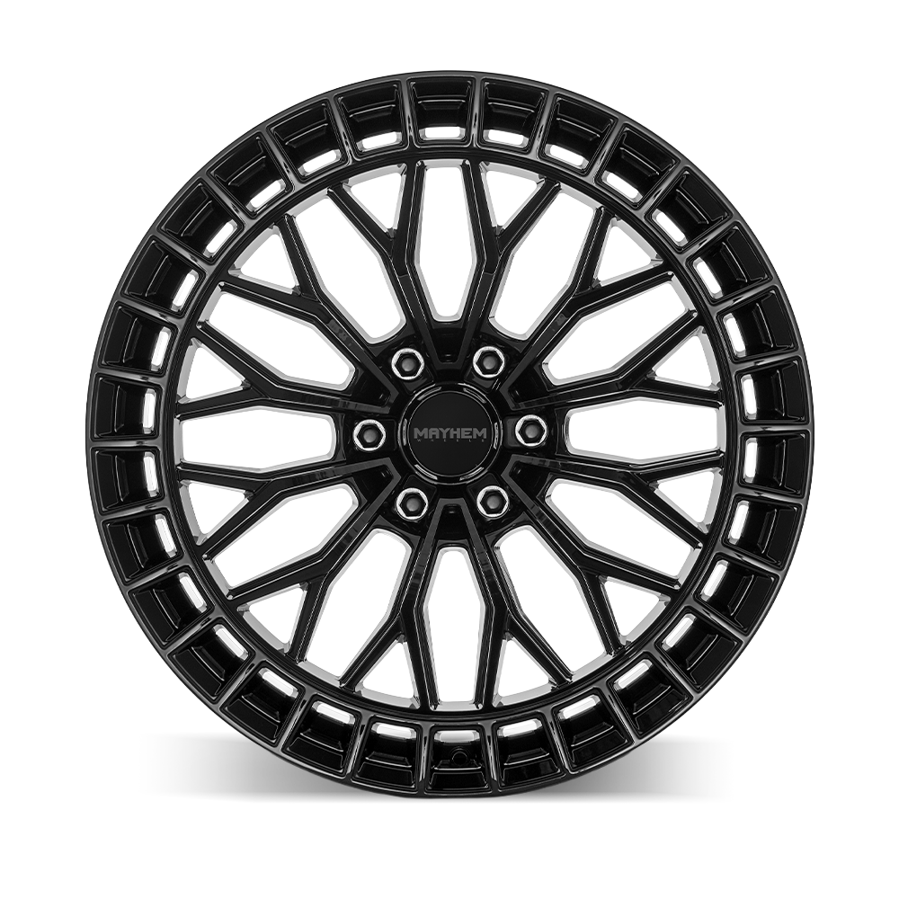 Mayhem Wheels HORIZON – 18x9, 6x139.7, +18 – Gloss Black