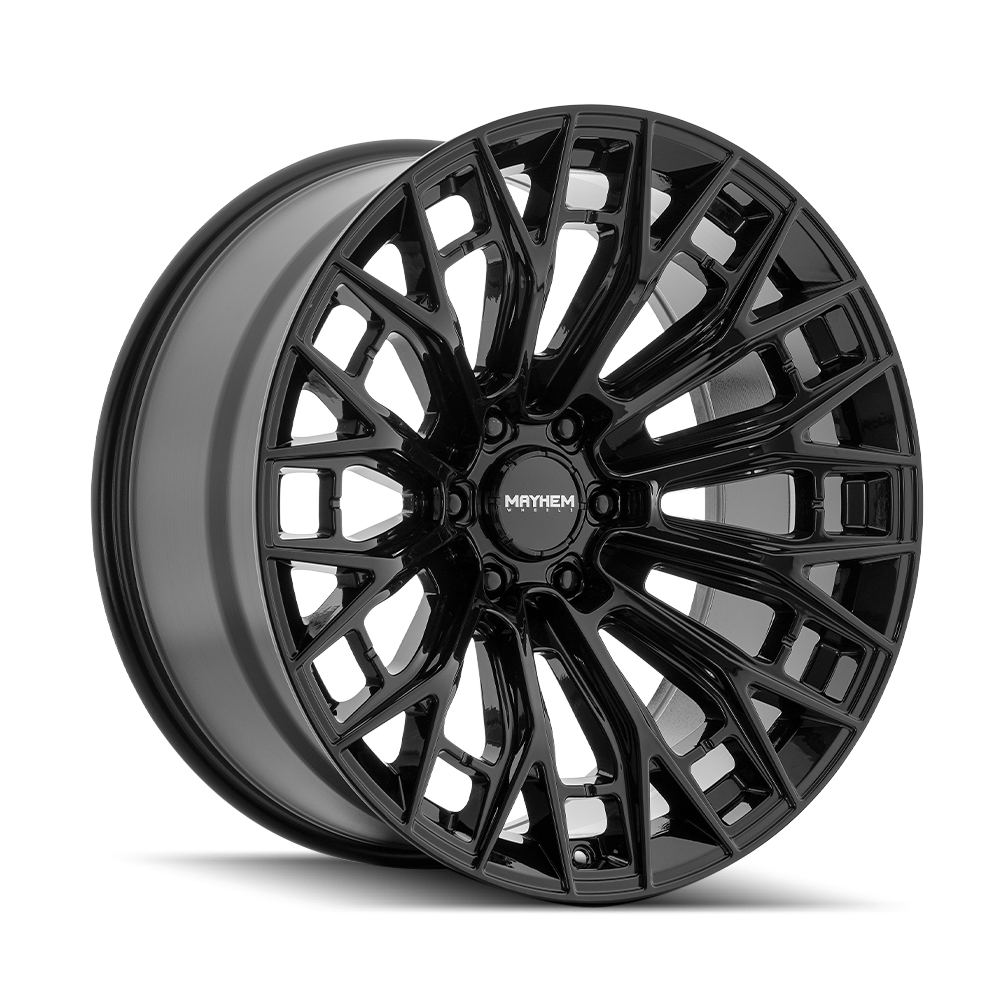 Mayhem Wheels CYCLONE – 20x9, 6x120, +18 – Gloss Black