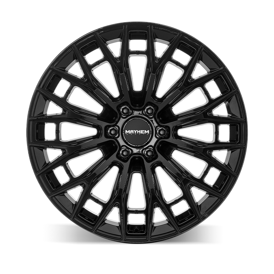 Mayhem Wheels CYCLONE – 20x9, 6x139.7, 0 – Gloss Black