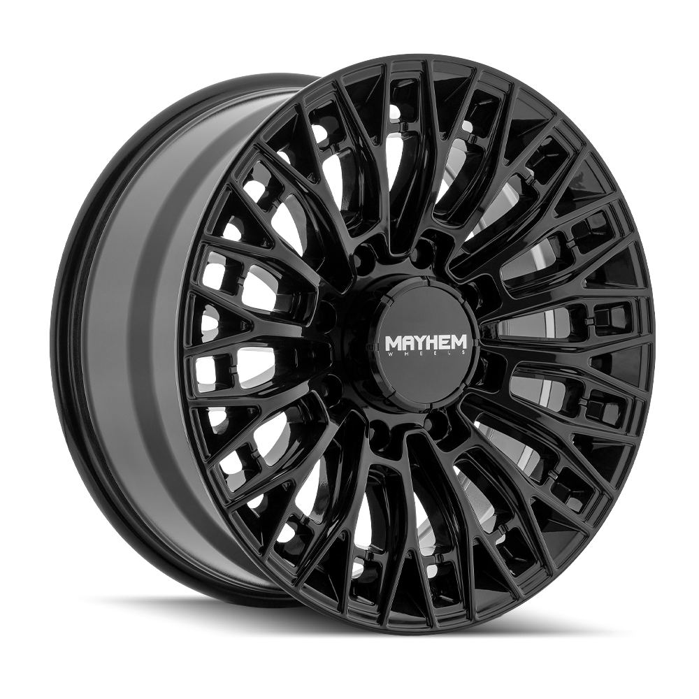 Mayhem Wheels CYCLONE – 20x9, 8x165.1, 0 – Gloss Black