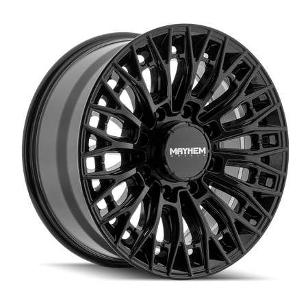 Mayhem Wheels CYCLONE – 20x9, 8x165.1, 0 – Gloss Black
