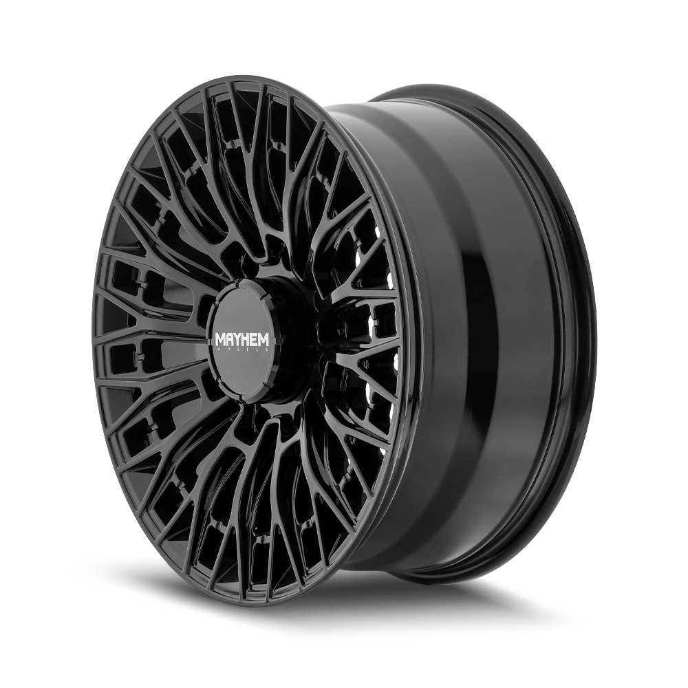 Mayhem Wheels CYCLONE – 20x9, 8x180, +18 – Gloss Black