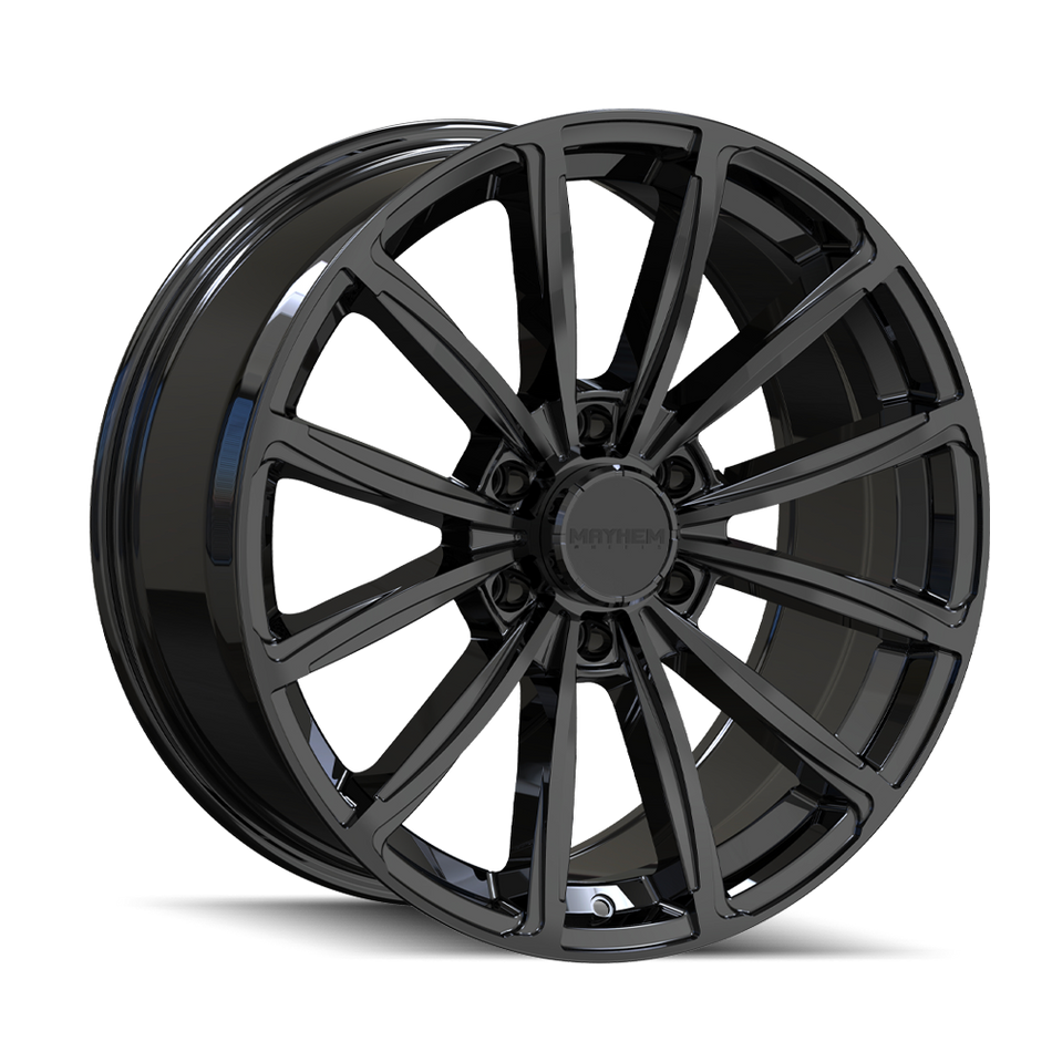 Mayhem Wheels BLIZZARD – 20x9, 6x135, +30 – Gloss Black