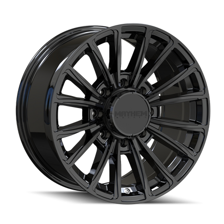 Mayhem Wheels BLIZZARD – 20x9, 8x165.1, +25 – Gloss Black