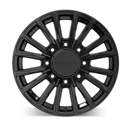 Mayhem Wheels BLIZZARD – 20x9, 8x165.1, +25 – Gloss Black