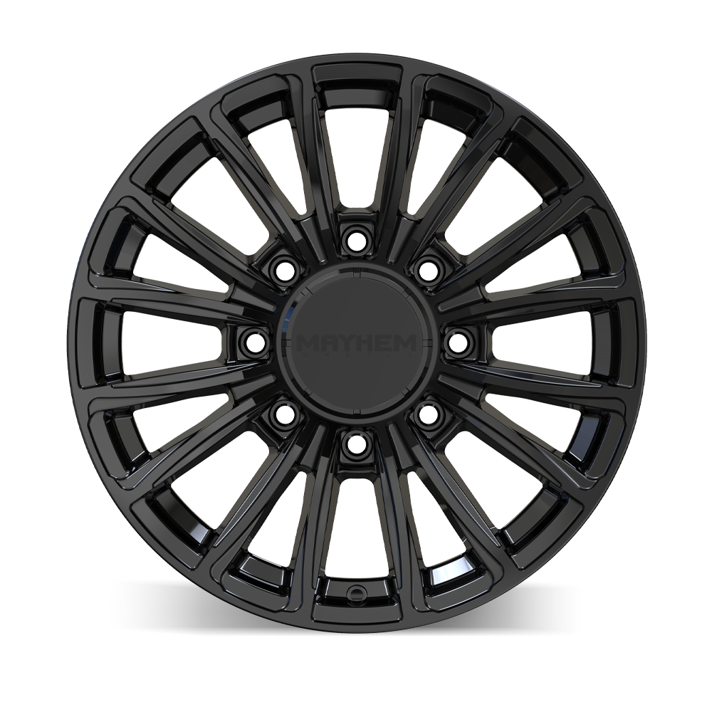 Mayhem Wheels BLIZZARD – 17x8.5, 8x165.1, +25 – Gloss Black