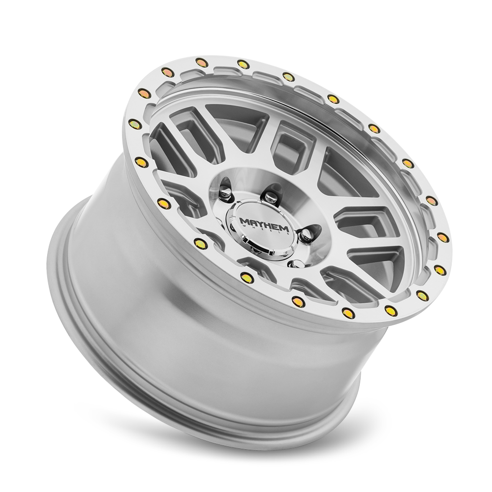 Mayhem Wheels DELTA – 20x9, 6x135, 0 – Machined With Silver Window