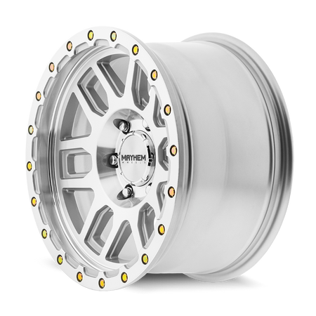 Mayhem Wheels DELTA – 20x9, 6x135, 0 – Machined With Silver Window