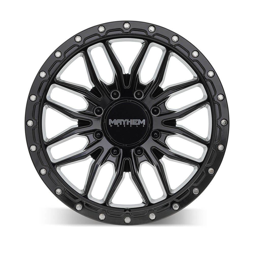 Mayhem Wheels VECTOR – 20x9, 8x165.1, +18 – Gloss Black