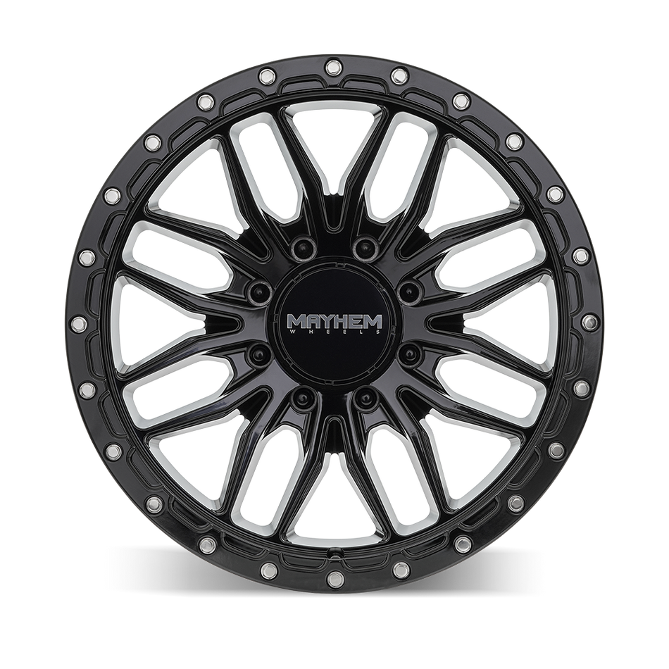 Mayhem Wheels VECTOR – 20x9, 8x165.1, +18 – Gloss Black