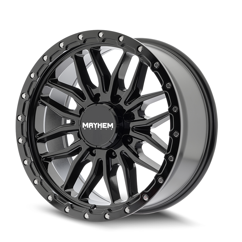 Mayhem Wheels VECTOR – 17x9, 8x170, +18 – Gloss Black