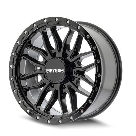 Mayhem Wheels VECTOR – 17x9, 8x165.1, +18 – Gloss Black