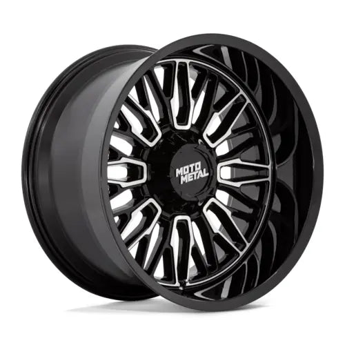 Moto Metal MO809 20X10 8X180 G-BLK-MACH -18MM - JB Performance 