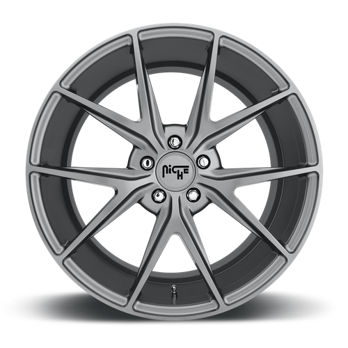 Niche 1PC M116 MISANO – 20X9 – 5X120 – 35 mm – MATTE GUN METAL