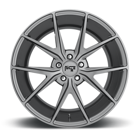 Niche 1PC M116 MISANO – 20X9 – 5X120 – 35 mm – MATTE GUN METAL
