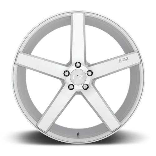 Niche 1PC M135 MILAN – 20X8.5 – 5X114.3 – 35 mm – GLOSS SILVER MACHINED