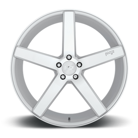 Niche 1PC M135 MILAN – 20X8.5 – 5X114.3 – 35 mm – GLOSS SILVER MACHINED
