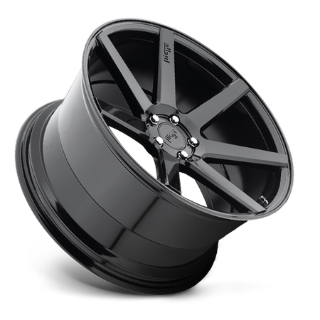 Niche 1PC M168 VERONA – 20X10 – 5X112 – 40 mm – GLOSS BLACK