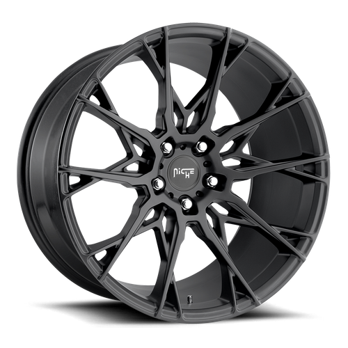 Niche 1PC M183 STACCATO – 19X8.5 – 5X112 – 35 mm – MATTE BLACK