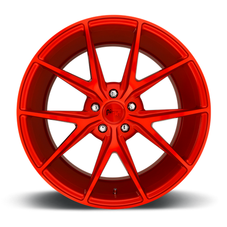 Niche 1PC M186 MISANO – 19X8.5 – 5X120 – 35 mm – CANDY RED
