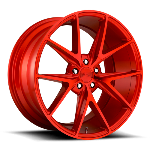 Niche 1PC M186 MISANO – 19X8.5 – 5X120 – 35 mm – CANDY RED