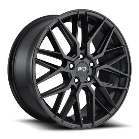 Niche 1PC M190 GAMMA – 20X10.5 – 5X120 – 35 mm – MATTE BLACK
