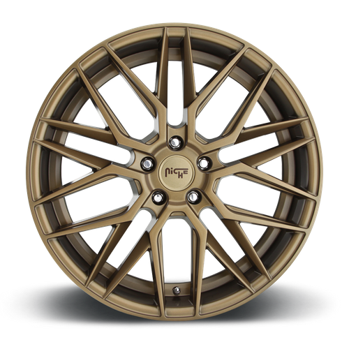 Niche 1PC M191 GAMMA – 20X9 – 5X112 – 38 mm – MATTE BRONZE