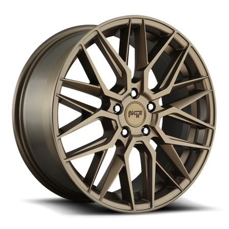 Niche 1PC M191 GAMMA – 20X9 – 5X112 – 38 mm – MATTE BRONZE