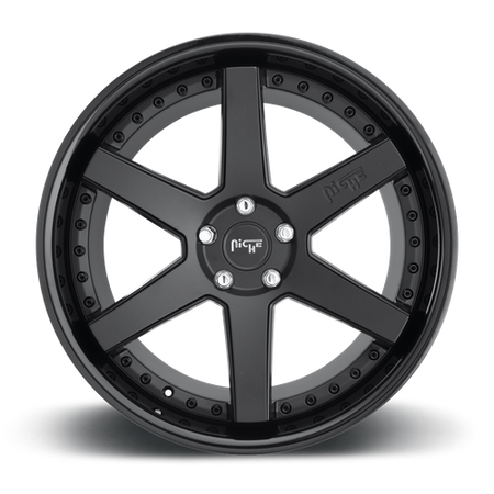 Niche 1PC M192 ALTAIR – 20X10.5 – 5X114.3 – 40 mm – GLOSS BLACK MATTE BLACK