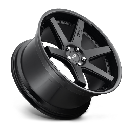 Niche 1PC M192 ALTAIR – 20X10.5 – 5X114.3 – 40 mm – GLOSS BLACK MATTE BLACK