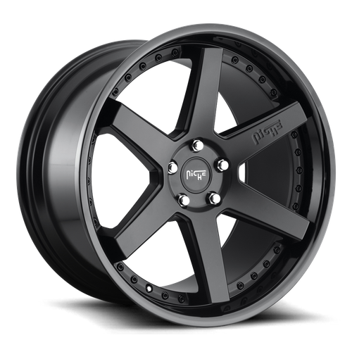 Niche 1PC M192 ALTAIR – 18X8.5 – 5X114.3 – 45 mm – GLOSS BLACK MATTE BLACK