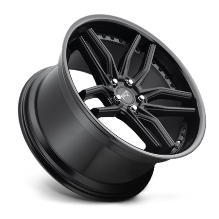 Niche 1PC M194 METHOS – 20X9 – 5X120 – 35 mm – GLOSS BLACK MATTE BLACK
