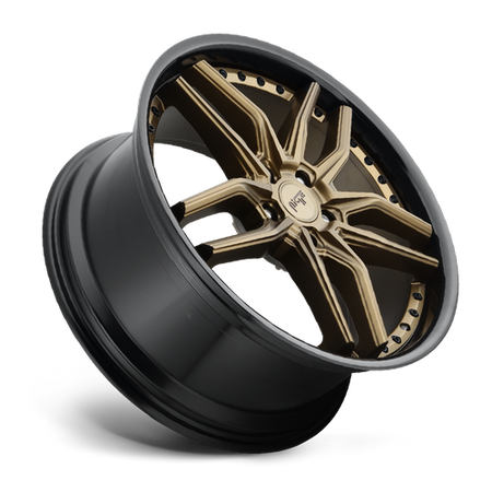 Niche 1PC M195 METHOS – 20X9 – 5X114.3 – 35 mm – MATTE BRONZE BLACK BEAD RING