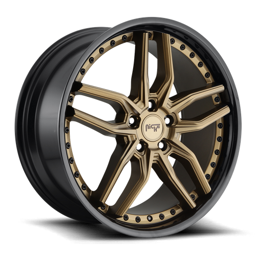 Niche 1PC M195 METHOS – 20X9 – 5X120 – 35 mm – MATTE BRONZE BLACK BEAD RING