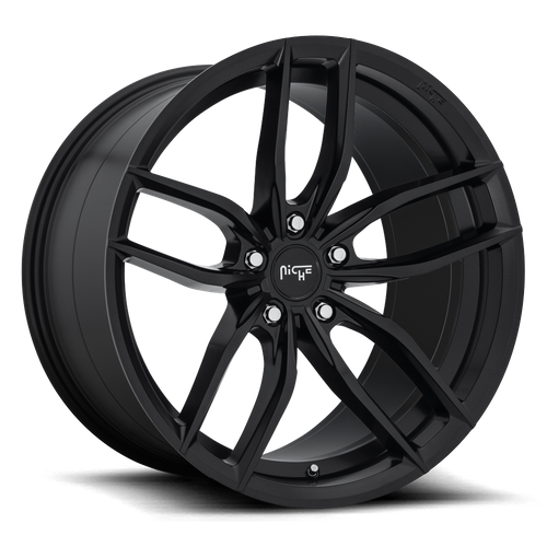 Niche 1PC M203 VOSSO – 20X9 – 5X115 – 38 mm – MATTE BLACK