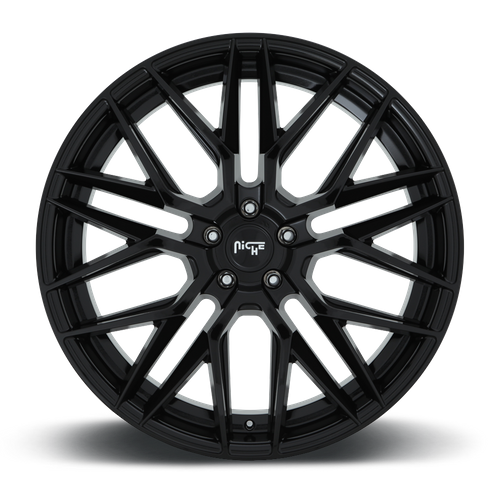 Niche 1PC M224 GAMMA – 22X9.5 – 6X135 – 25 mm – GLOSS BLACK