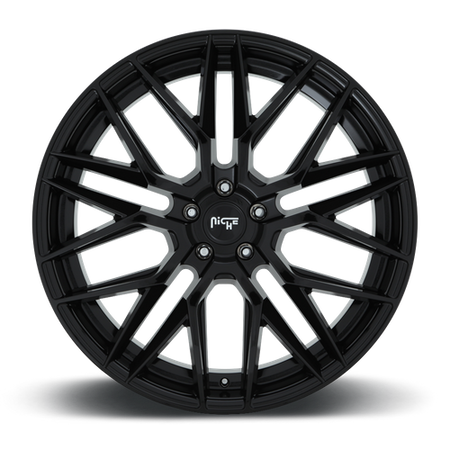 Niche 1PC M224 GAMMA – 22X9.5 – 6X135 – 25 mm – GLOSS BLACK
