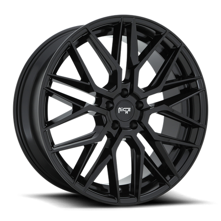 Niche 1PC M224 GAMMA – 20X9 – 5X114.3 – 35 mm – GLOSS BLACK