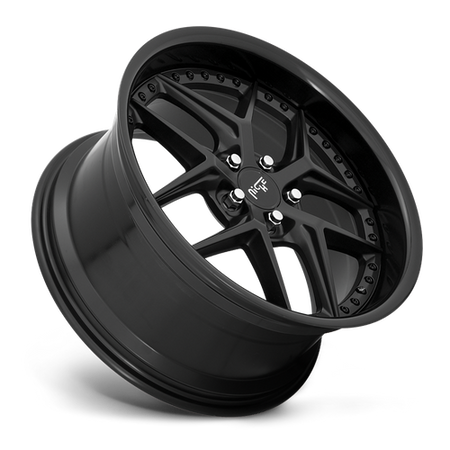 Niche 1PC M226 VICE – 20X9 – 5X120 – 35 mm – GLOSS BLACK MATTE BLACK
