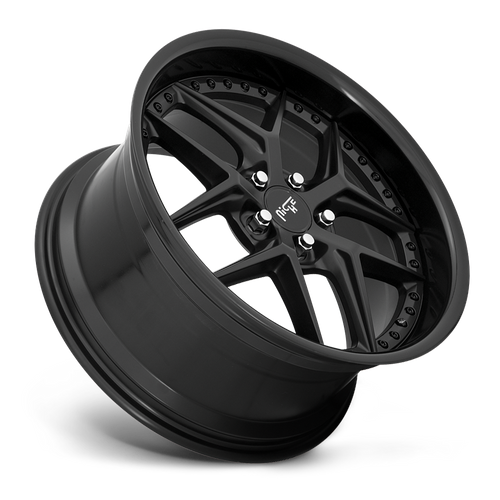 Niche 1PC M226 VICE – 20X10.5 – 5X120 – 35 mm – GLOSS BLACK MATTE BLACK