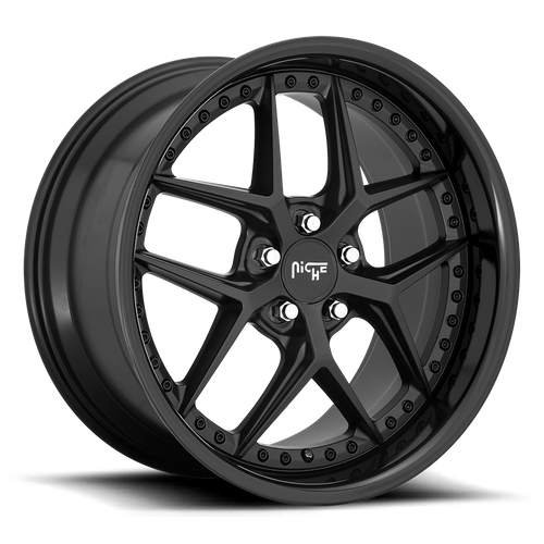 Niche 1PC M226 VICE – 20X9 – 5X120 – 35 mm – GLOSS BLACK MATTE BLACK