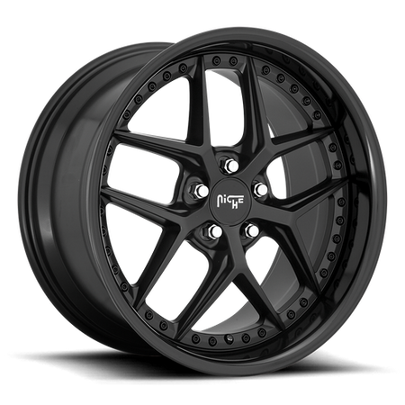 Niche 1PC M226 VICE – 20X9 – 5X120 – 35 mm – GLOSS BLACK MATTE BLACK