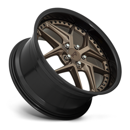Niche 1PC M227 VICE – 20X10.5 – 5X115 – 20 mm – MATTE BRONZE BLACK BEAD RING