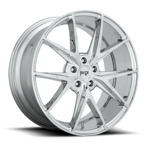 Niche 1PC M248 MISANO – 20X9 – 5X115 – 18 mm – CHROME