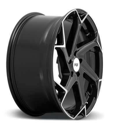 Niche 1PC M255 FLASH – 20X10.5 – 5X112 – 40 mm – GLOSS BLACK BRUSHED