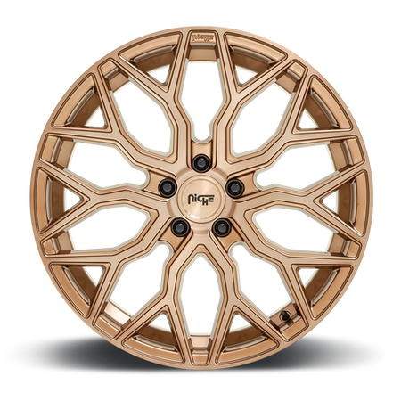 Niche 1PC M263 MAZZANTI – 20X9 – 5X114.3 – 35 mm – BRONZE BRUSHED