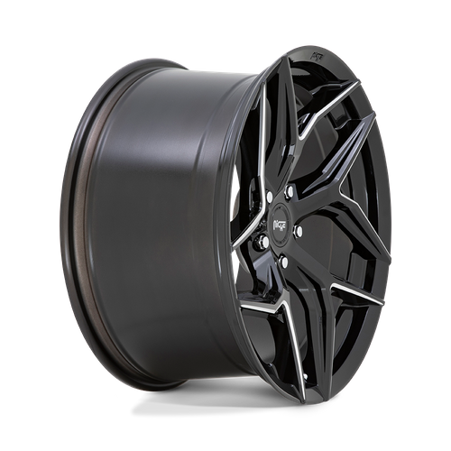 Niche 1PC M266 TORSION – 20X10.5 – 5X114.3 – 40 mm – GLOSS BLACK MILLED