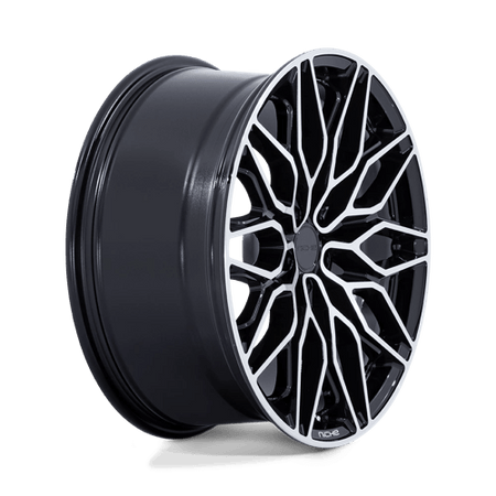 Niche 1PC NC277 CALABRIA 5 – 22X10.5 – 5X115 – 18 mm – GLOSS BLACK MACHINED